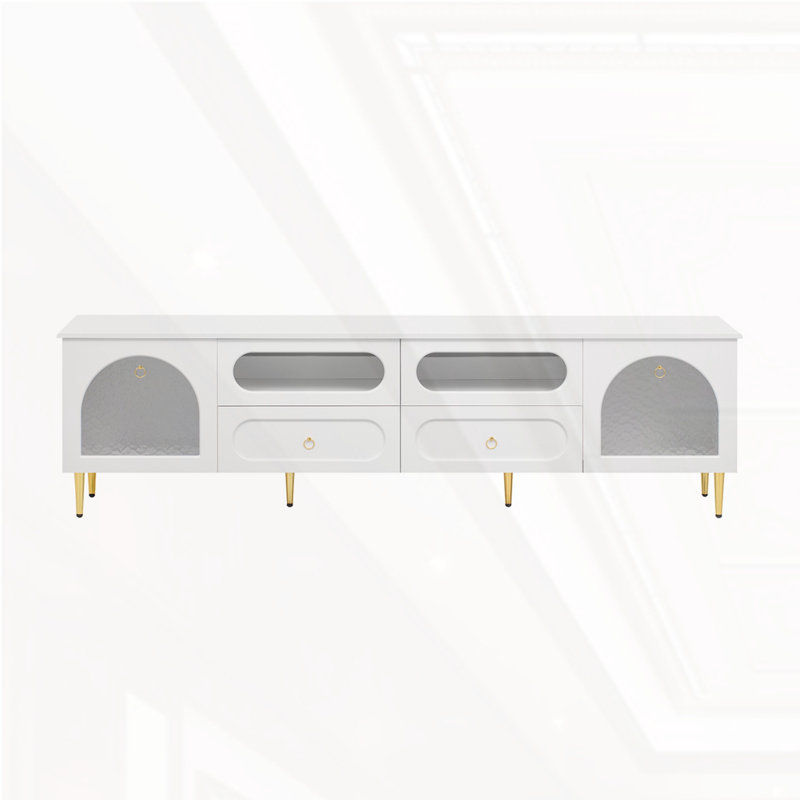 Meuble télé 78,8 po, Blanc