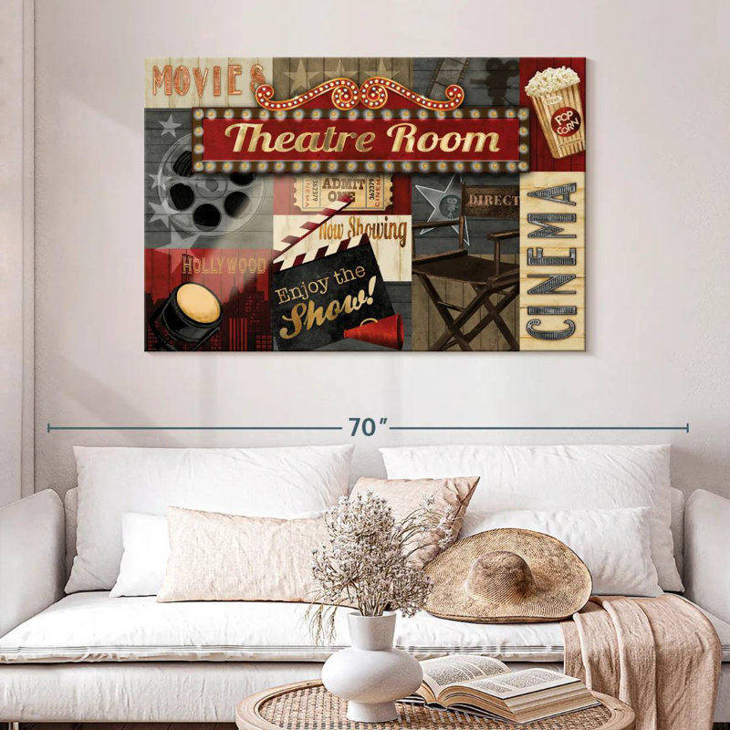 Keiraleigh Theatre Room, 32" H x 48" W