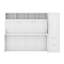 Lit escamotable double avec placard et tiroirs-122195634
