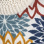 Tapis intérieur / extérieur crème / rouge / bleu Rheanon-1347110836