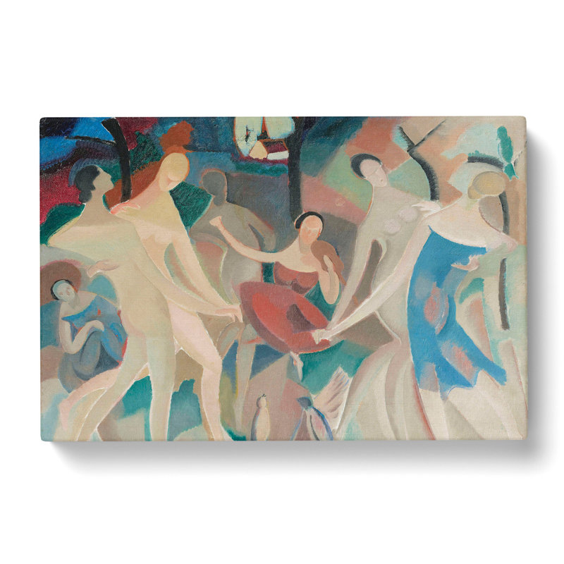 Joy In The Woods by Alice Bailly - Wrapped Canvas Painting, 40cm H x 60cm W x 3cm D