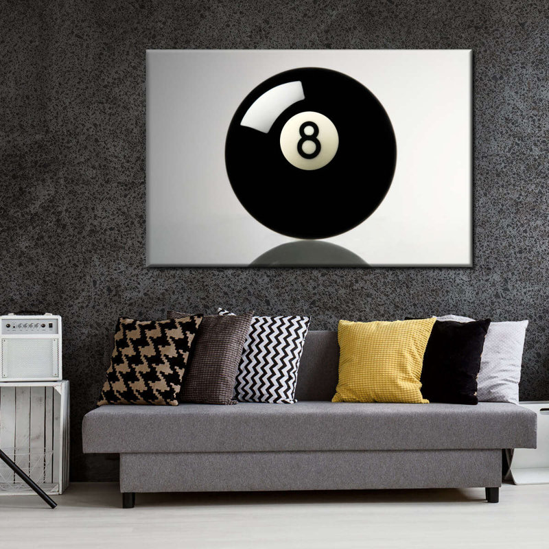 Pool Ball Canvas Print, 39" H x 26" W x 1.25" D