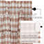 Paire de rideaux obscurcissant avec passe-tringle -197404659-197404660