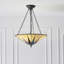 Sylvan 3 - Light Bronze Cone Pendant