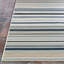  Tapis rayé bleu marine Latitude Run® Comley-112312381