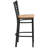 Cyrille 'X'' Back Metal Restaurant Barstool-1090846822-1108463367