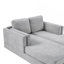 Méridienne moderne avec méridienne et canapé-lit 53,5 po-590983118