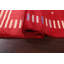 Tapis oriental rouge Heisey Gabbeh Kashkoli noué à la main 3 x 4
