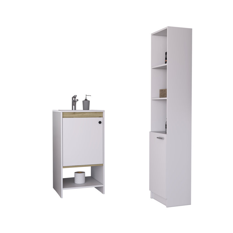 Georgee Bathroom Storage Furniture Set