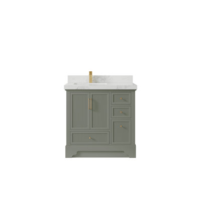 Colisa 36'' Single Bathroom Vanity with Top