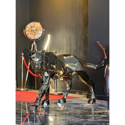 Panther V2 Statue - Chromium - XXL