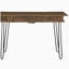 Bureau d'écriture Rustic Amber avec 4 rangements cachés