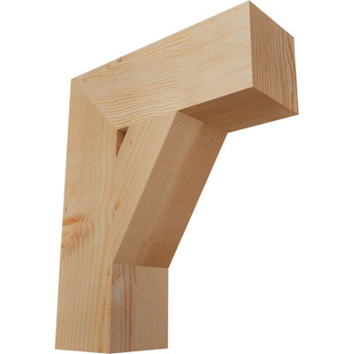 Support de bloc traditionnel l 5 5 po x P 18 po x H 22 po, sapin Douglas