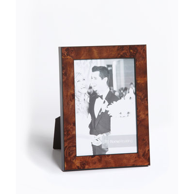 Burlwood Single Picture Frame