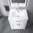 Armonie 24.2 " W Free Standing Wall Mounted 1 Single Vanity Bathroom Vanity With Ceramic Top
