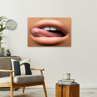 Impression d'art contemporain sensuel
