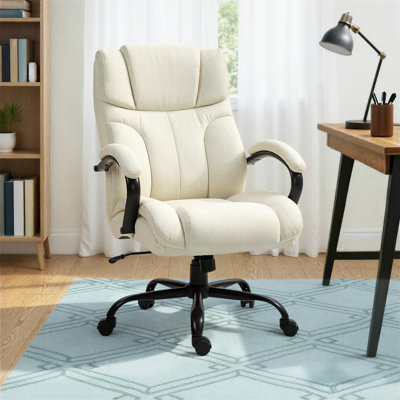 Warishah 46.8" H Big and Tall Ergonomic Office Chair