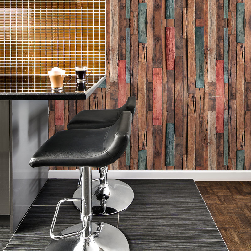 Echo Self-Adhesive Wall Mural - 120cm x 180cm, 1 Pack, Brown