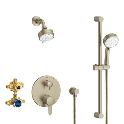 Cosmopolitan Pressure Balance Rain Shower Set