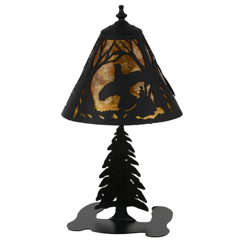 Rustic Lodge Table Lamp