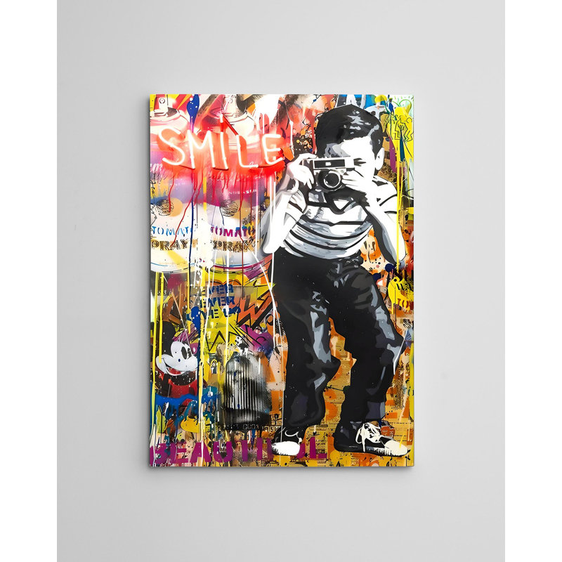 Peinture décorative sur toile