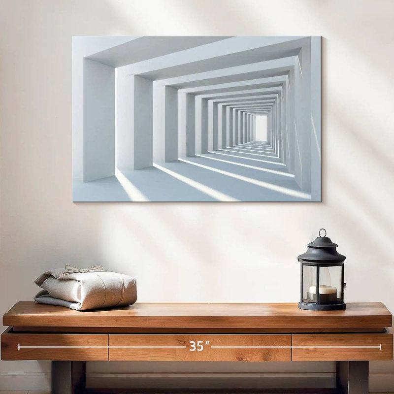 Cube Architecture, 16" H x 24" W