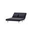 Aljoharah Queen 121cm Velvet Futon And Mattress-2146662531