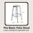 Felix Steel Stool, Assembly Ready-99356465-99356464-99356460