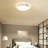 2 Pack 13 Inch Dimmable LED Ceiling Light Fixture, 24W 1500LM, 3000K/4000K/5000K Adjustable, Modern Super Bright Flush Mount Ceiling Light, for Bedroom, Kitchen, Bathroom, ETL Listed
