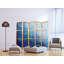 171cm H Solid Wood Folding Room Divider-36235667-36422986