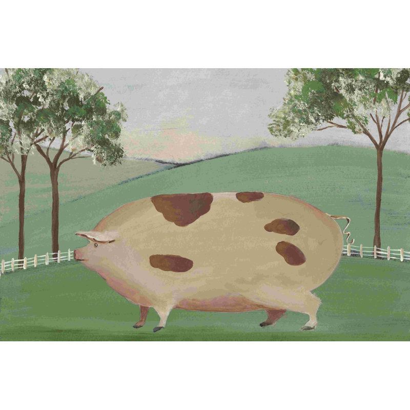 Folk Farm III, H 32 po x l 48 po