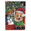 Drapeau de maison Hvidovre Sheltie Halloween en polyester à 2 faces 3 x 2 pi-81031258