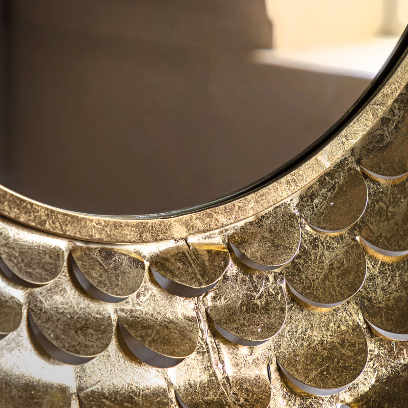 Overmantel Round Mirror