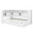 Twin Size Wood Daybed With Storage Shelves, USB And Trundle-1161968816