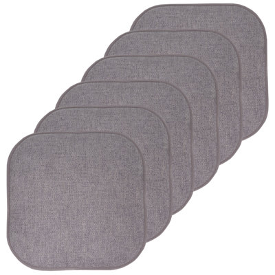 Alexis Memory Foam No Slip Back 16" x 16" Chair Pad Cushion