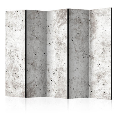 225cm W x 172cm H 5 - Panel Wood Folding Room Divider