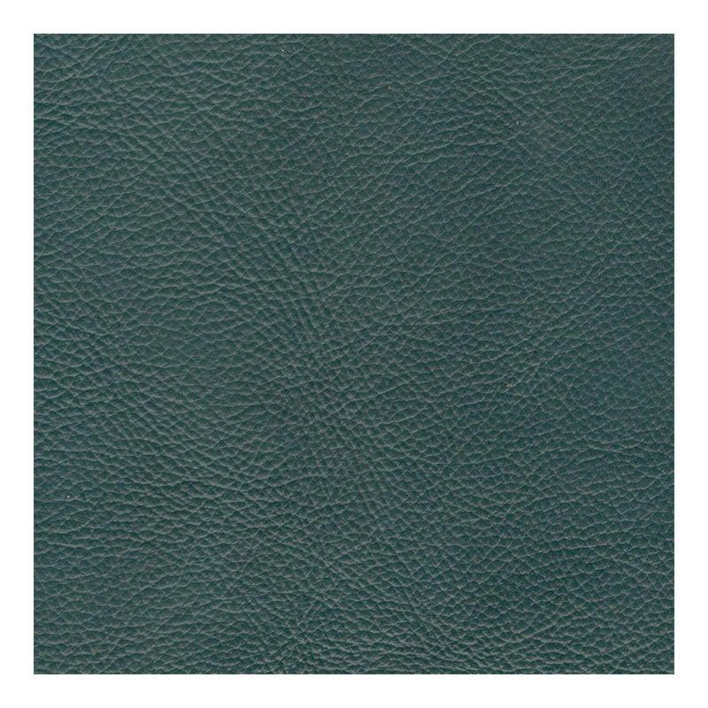 Mid-Century Tufted Leather Sofa, Turquoise