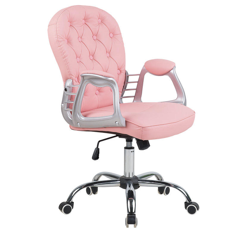 Farrah Office Chair, Pink