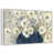 Cadre flottant blanc
