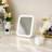 Rectangle Compact LED Mirror with Lights,Touch Control, Dimmable Lights-2078082469