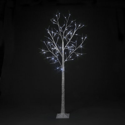 4.92' H Lighted Artificial Pine Christmas Tree