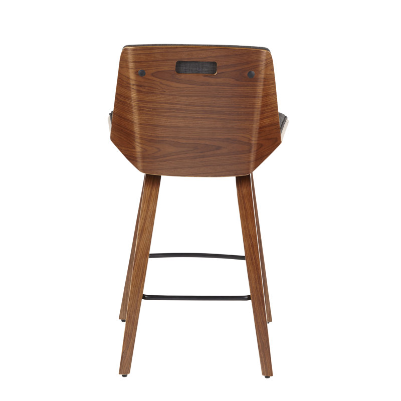 Tabouret de comptoir 25,25 po Craiginorne, Gris anthracite