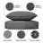Ensemble de coussins de chaise d'extérieur / intérieur, coussins de remplacement de siège de patio profond-1537683510