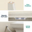 Buffet 2 portes avec tablette réglable