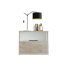 Hailey 49cm W Manufactured Wood Bedside Table