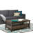 Warm Shaker 48"W Solid Wood Coffee Table with Two Storage Drawers and Open Shelf-1380707758