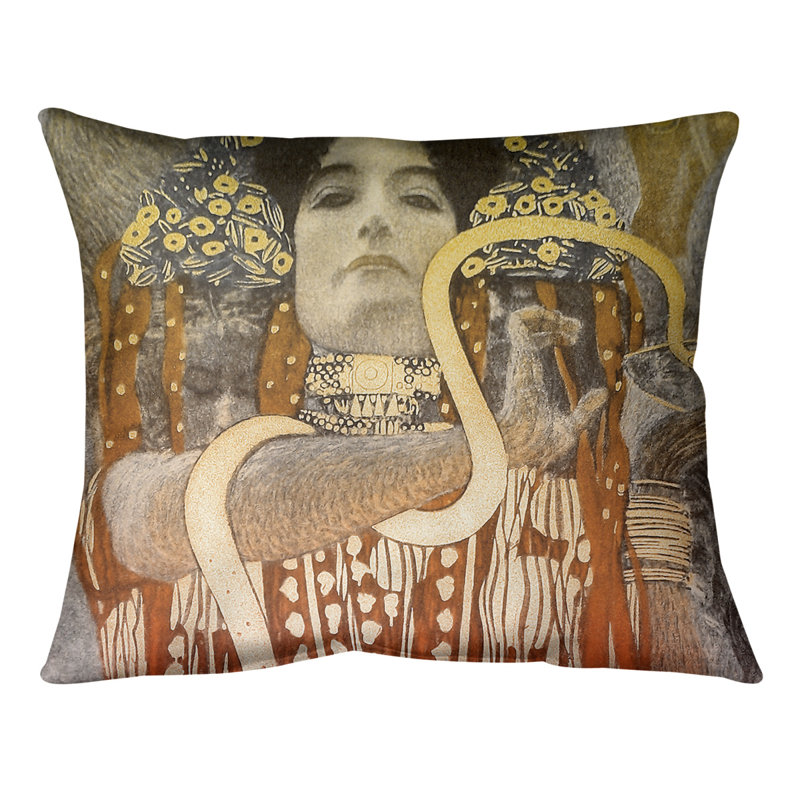 Coussin lombaire hygeia, Duvet synthétique, 14 po x 10 po, Orange