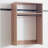 Devi Oak Wall Mounted Wood Closet System-588982955