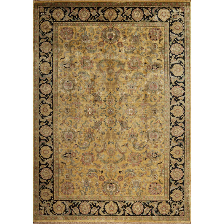Golden Age Hand Knotted Wool Area Rug