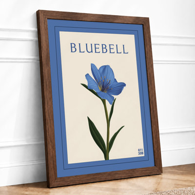 Bluebell Botanical - Framed Print